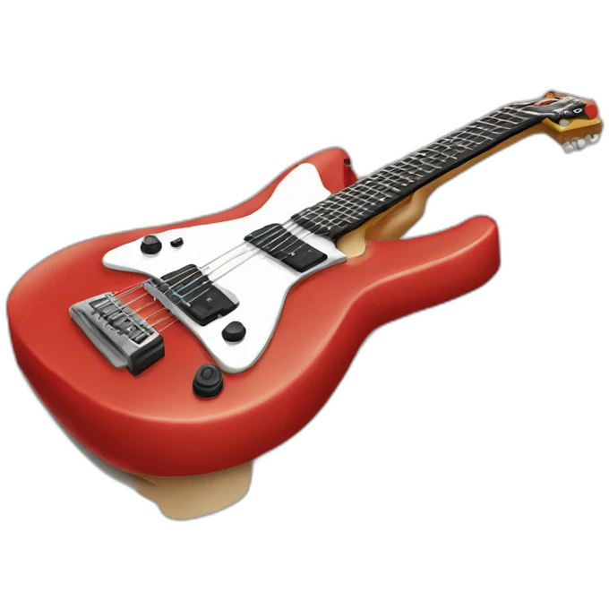Car guitar  emoji