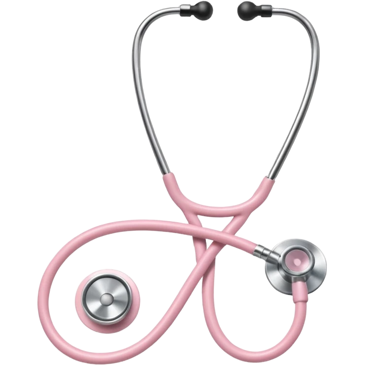 stethoscope, light pink, variation 4 emoji