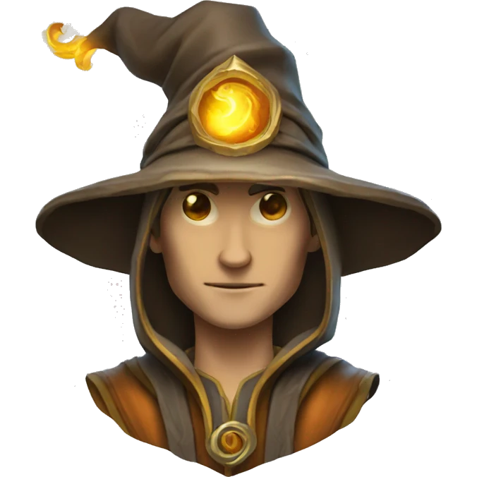 the key in the form of the mage archetype emoji