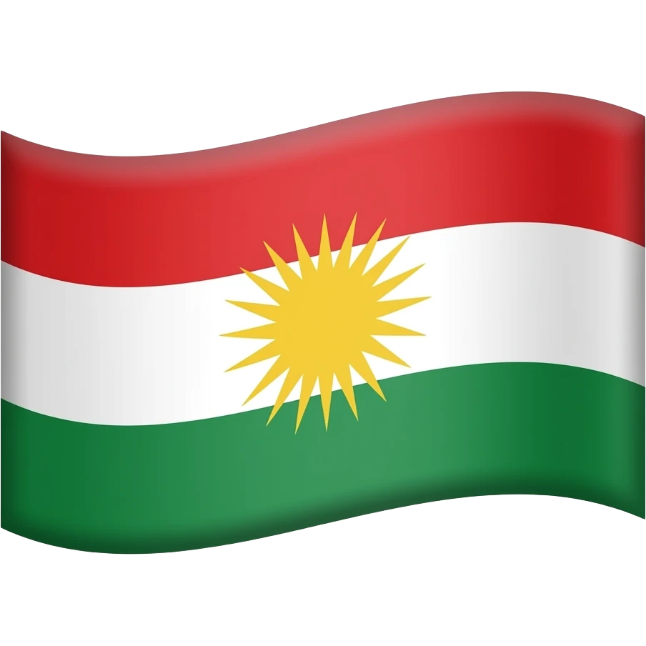 Kurdistan flag emoji