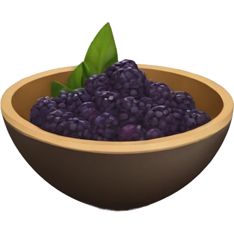 Açaí bowl  emoji