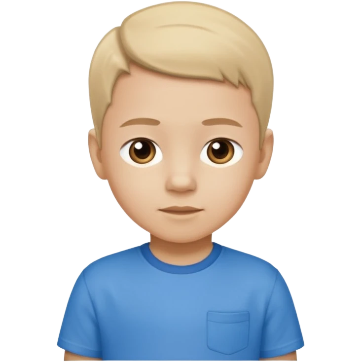 Child 8 year old standing  emoji