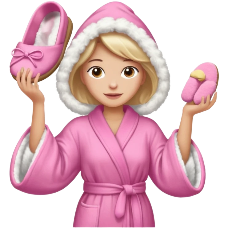 a house slipper thrown by a mother emoji