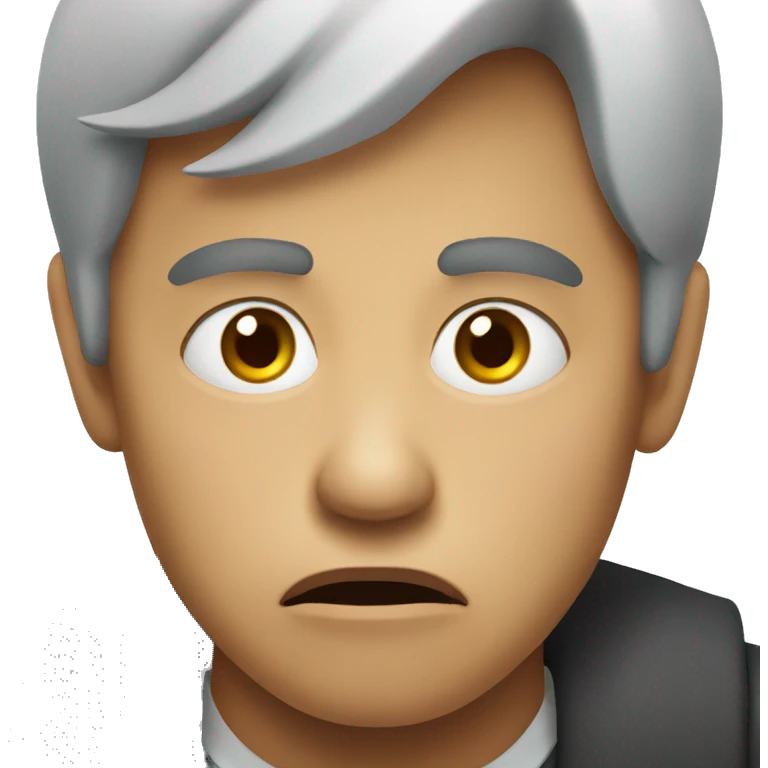Disgusted emoji
