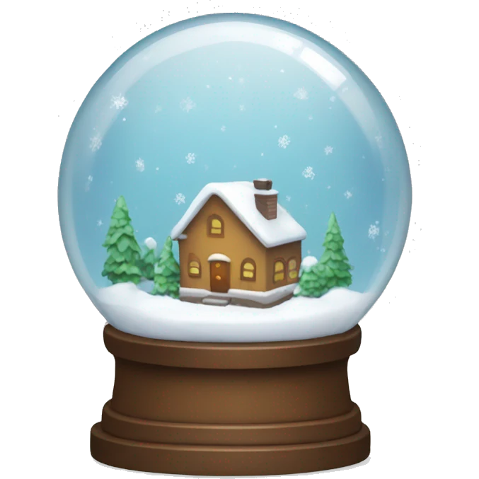 Snow globe emoji