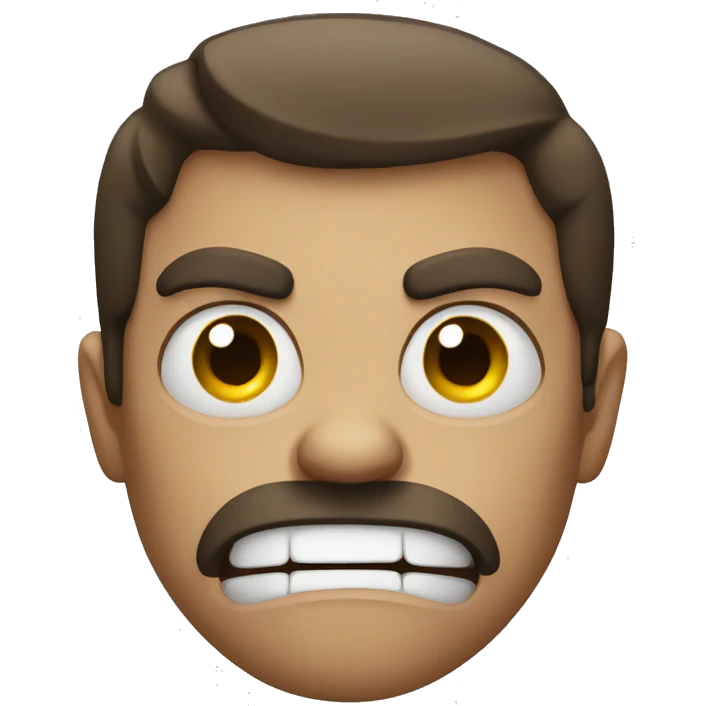 Angry person emoji