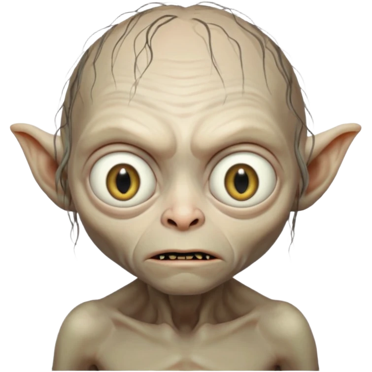 Gollum from the lord of the rings  emoji