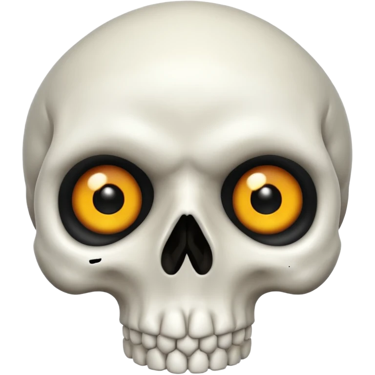 Very very realistic shull emoji emoji