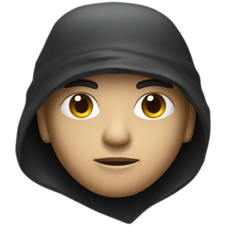 Ninja noir emoji