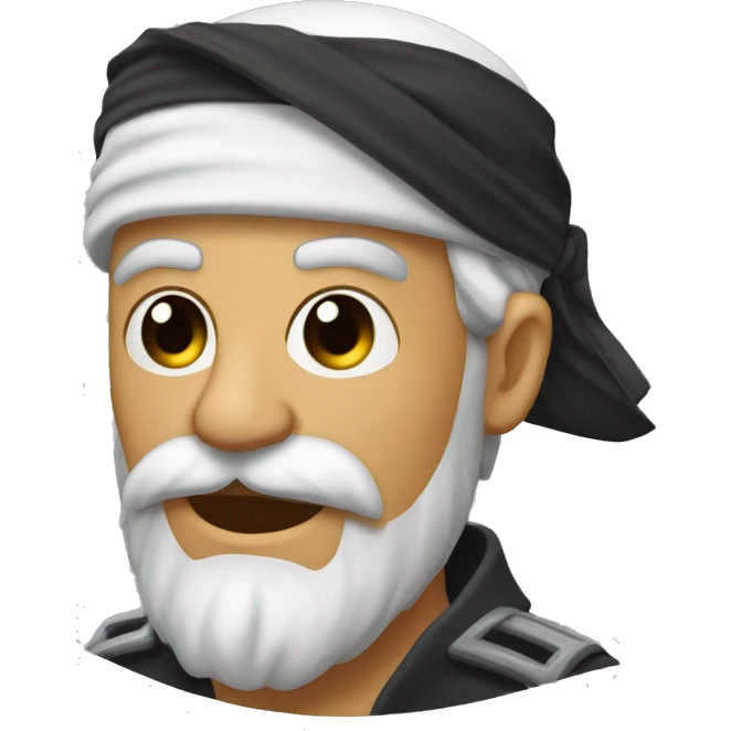 piscar de olho com pala pirata emoji