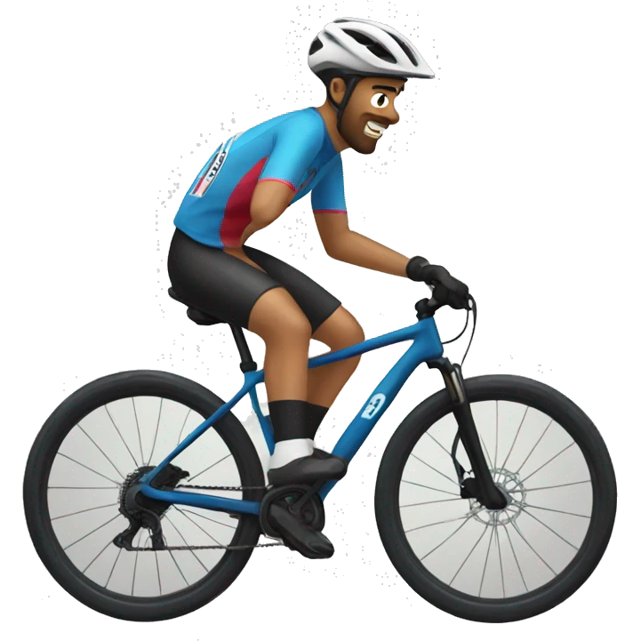 Mtb cyclist emoji