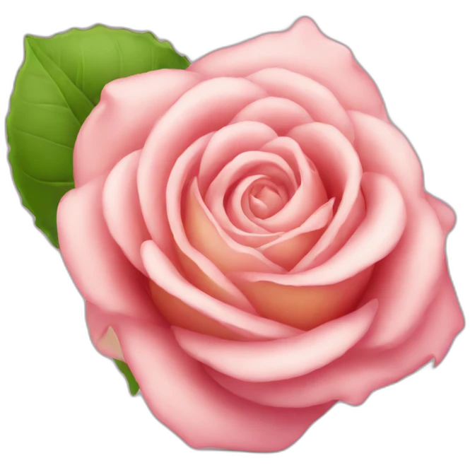 Pomme rose emoji