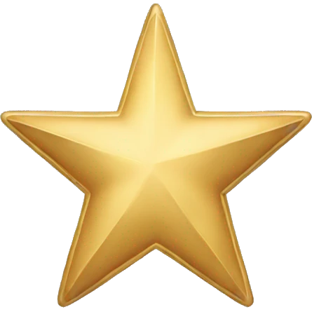 Gold Star emoji