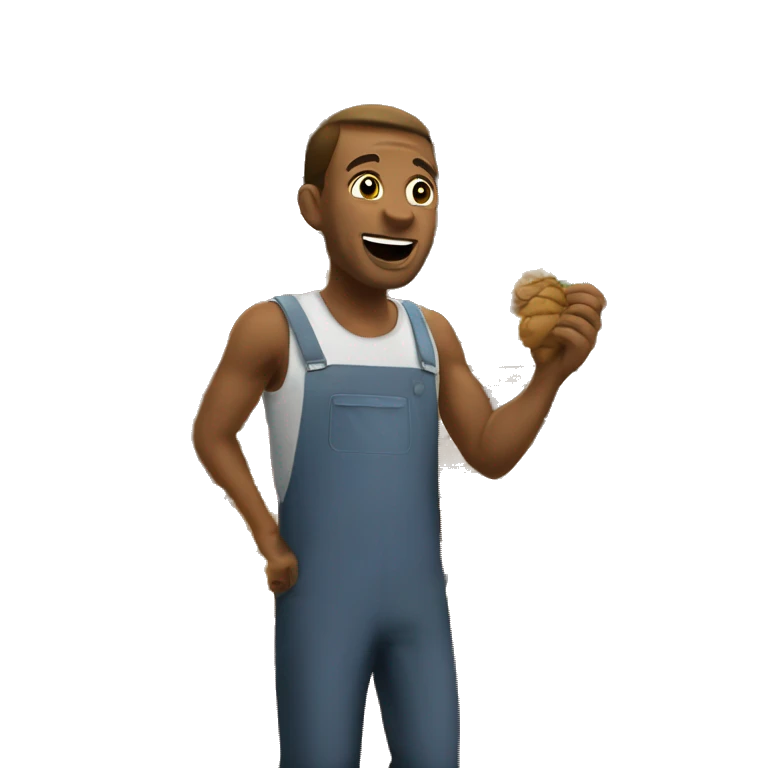 Un vendeur dans un bazar emoji