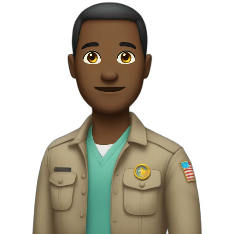 Un aveugle emoji