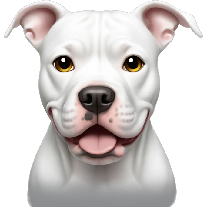 white pitbull emoji