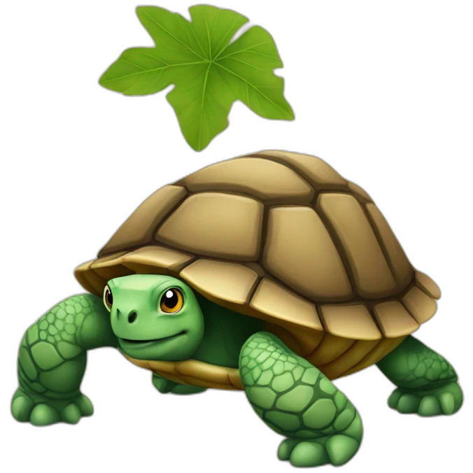 Castor sur tortue emoji