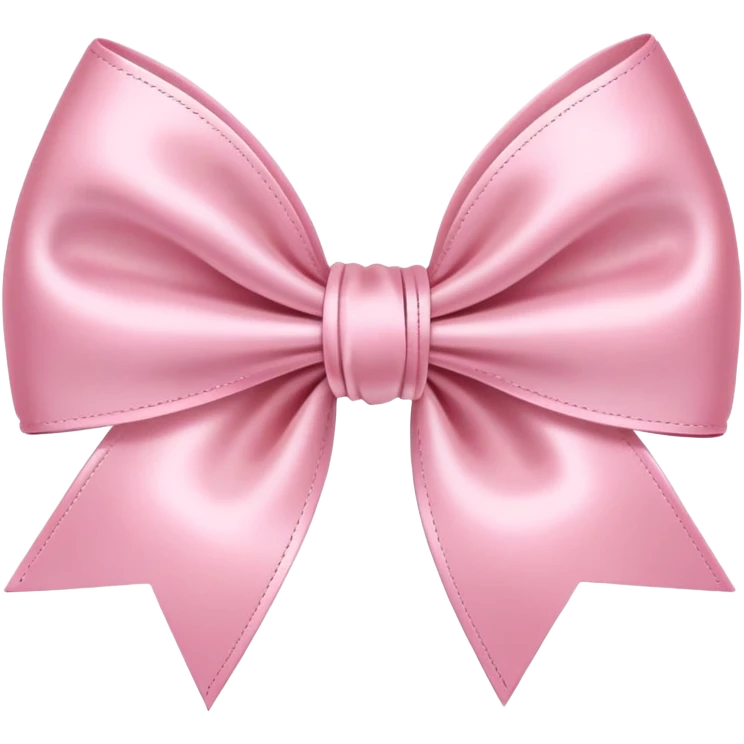 Baby pink bow emoji