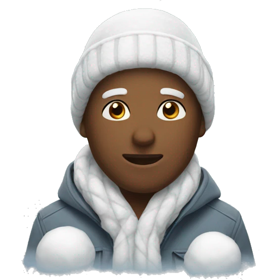 Snow emoji