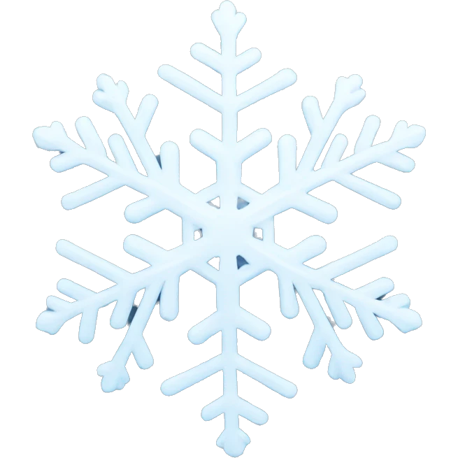 snowflake emoji