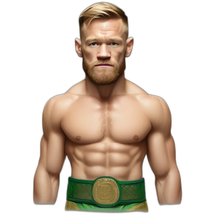 Conor McGregor shirtless emoji