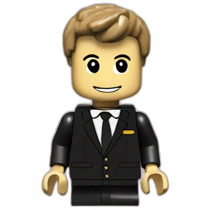 Lego Macron  emoji