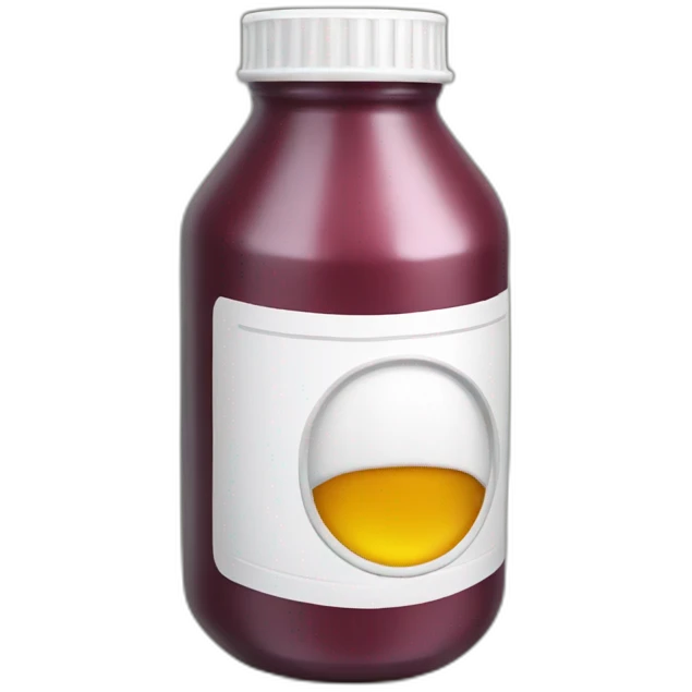 medicine with beer can emoji