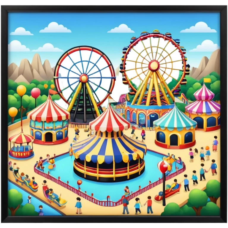 Amusment park emoji