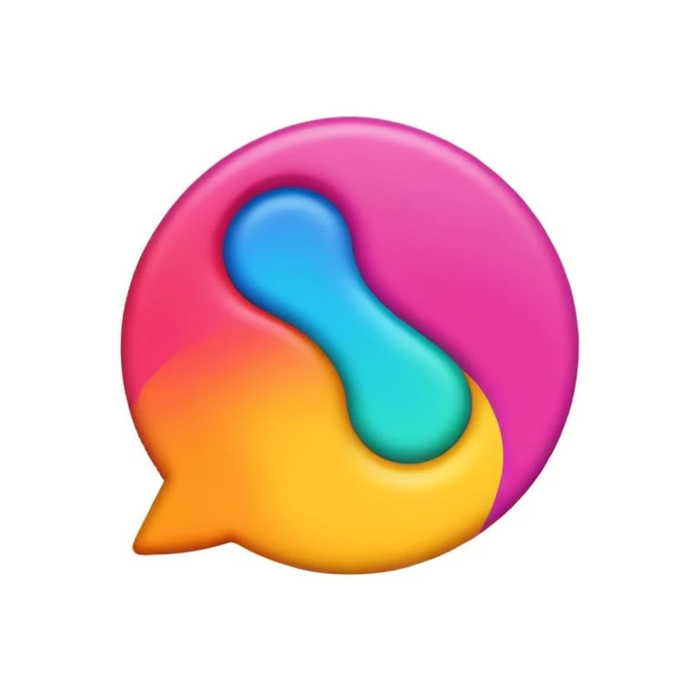 Color pop logo emoji