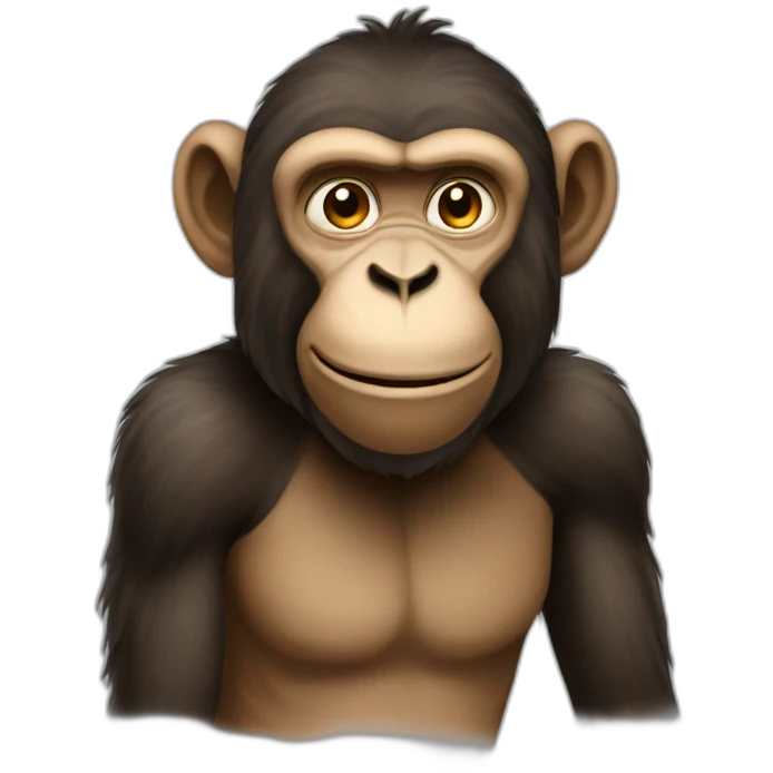 big monkey emoji