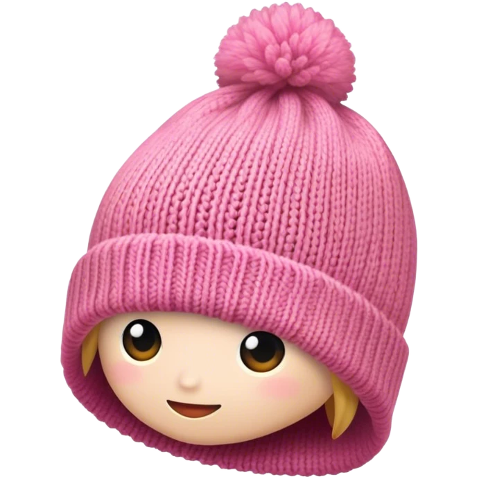 cuffia rosa  emoji
