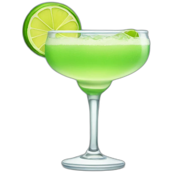 Margarita fat glass emoji