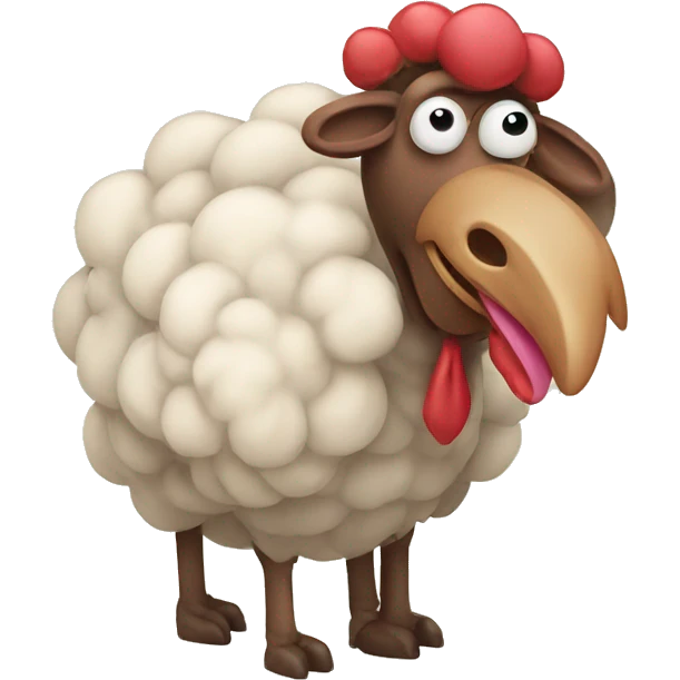 turkey banjo sheep emoji