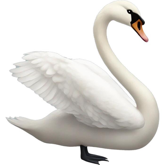 swan with bow  emoji