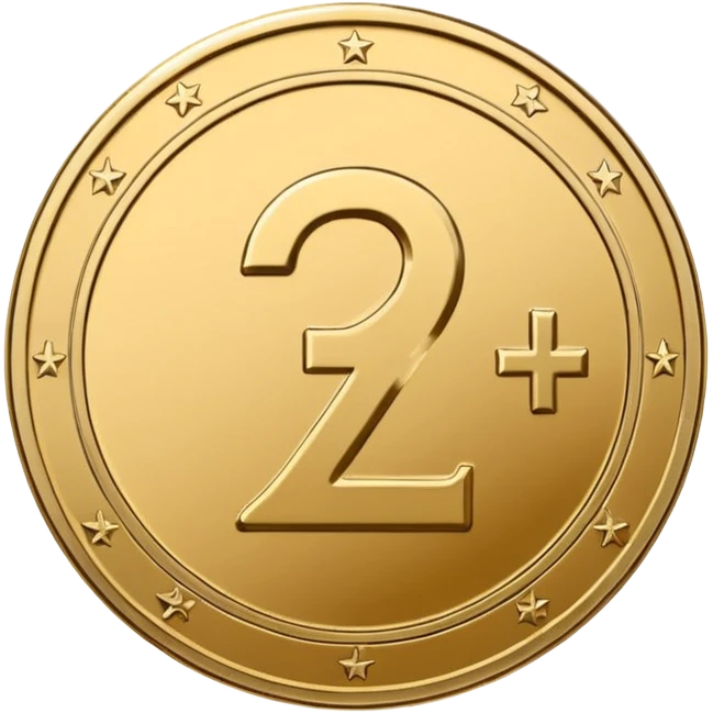 Minimal line-art icon of a single coin with a pound sign (£) in the middle, clean modern style, front-facing, simple outlines, no background, transparent, represents “income / profit / earnings emoji