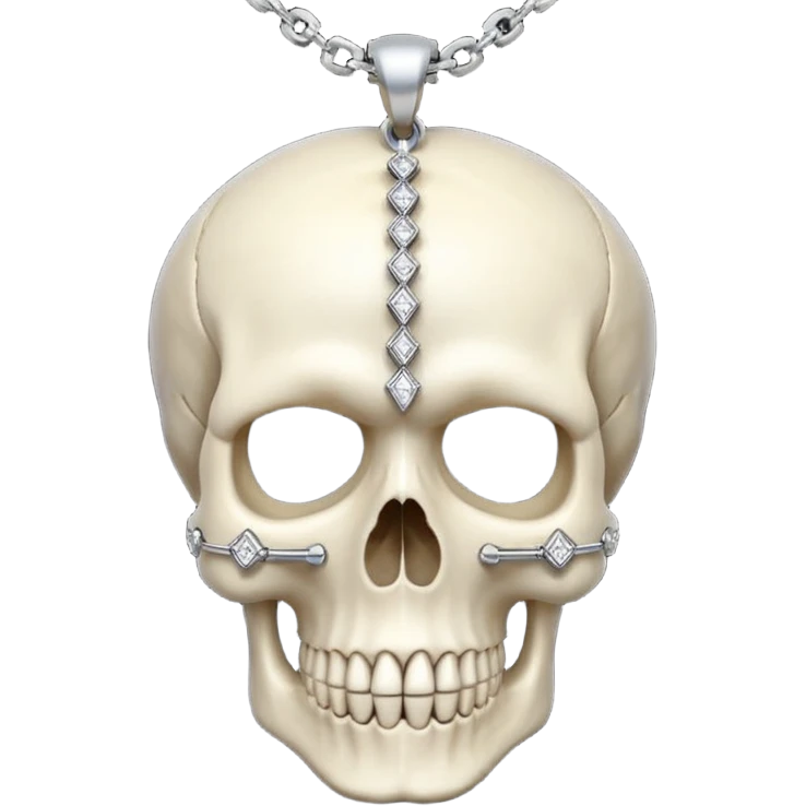 skull neckless emoji