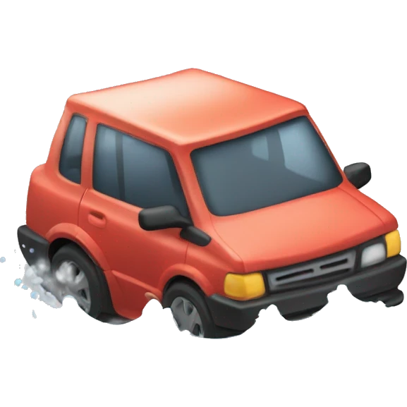 skibidi toilet drifting with car emoji