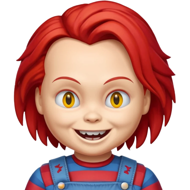 Un emojin de chuky emoji