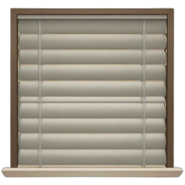 window with blinds emoji