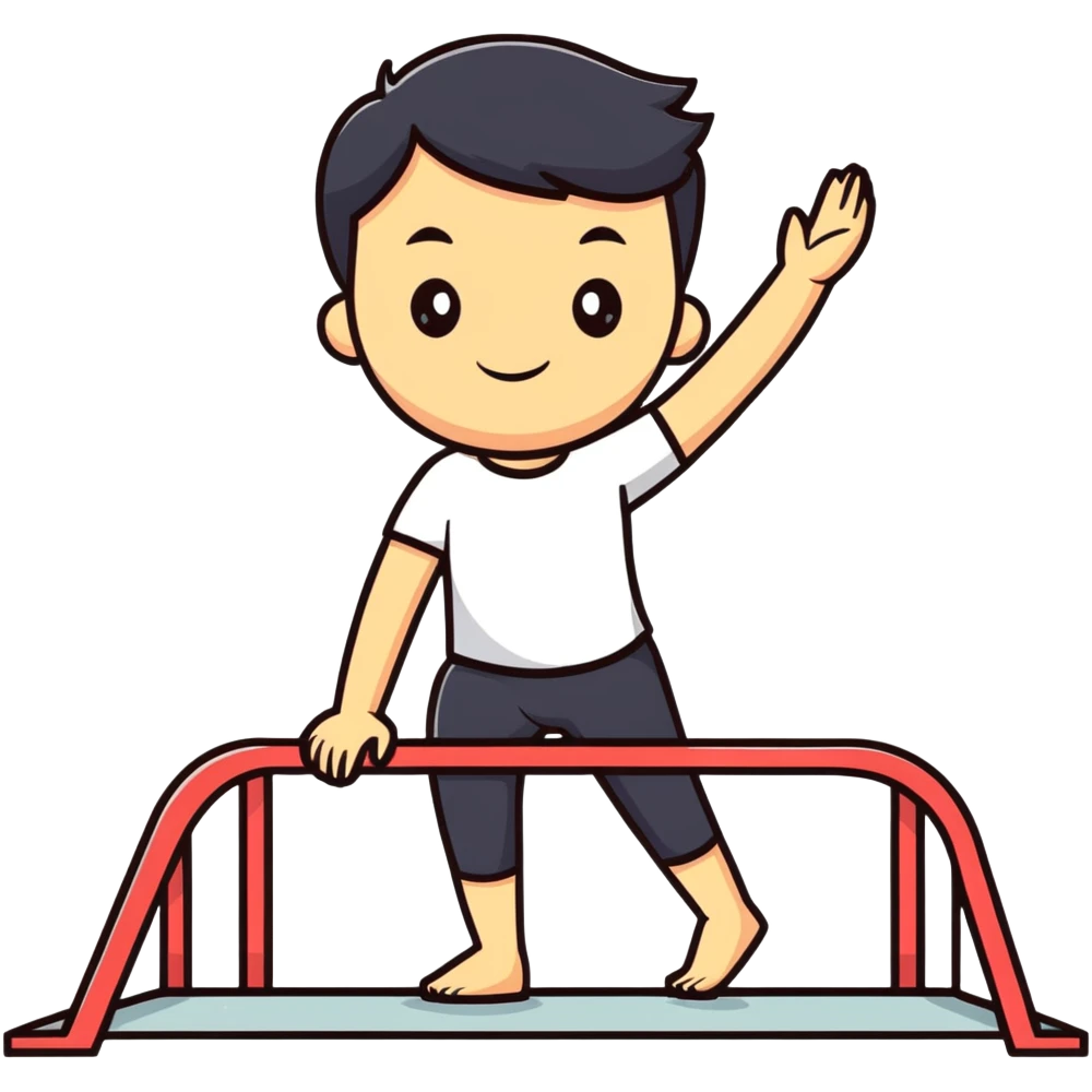 person doing bridge pose emoji