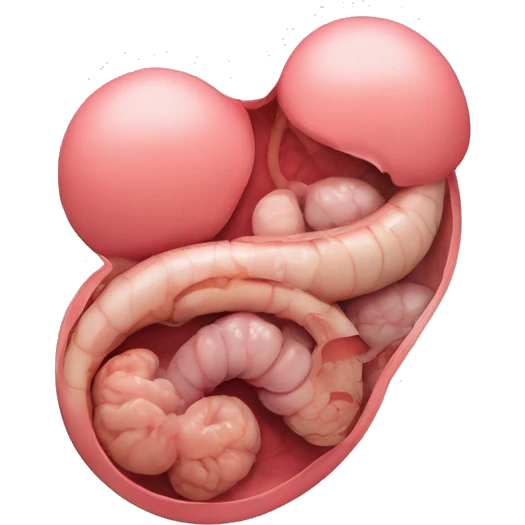 stomach and internal organs emoji