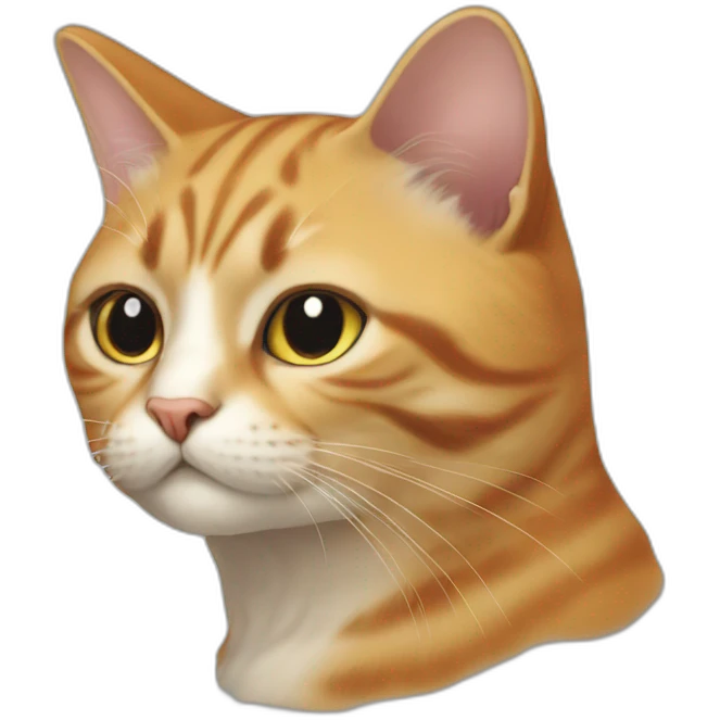 Mind blown cat emoji