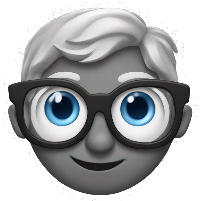 harpic with eyeglasses emoji