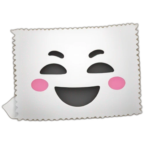 Happy coupon emoji