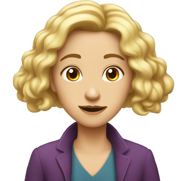 девушка закатывает глаза emoji