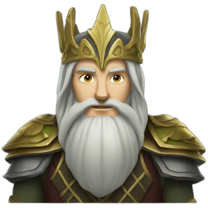 Turgon High King of the Noldorin Elves emoji