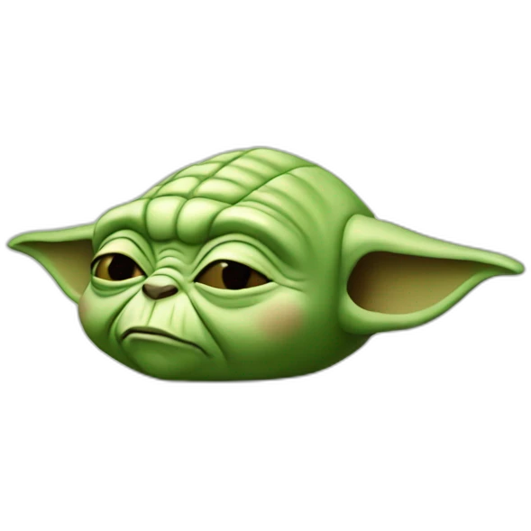 Yoda sleep emoji