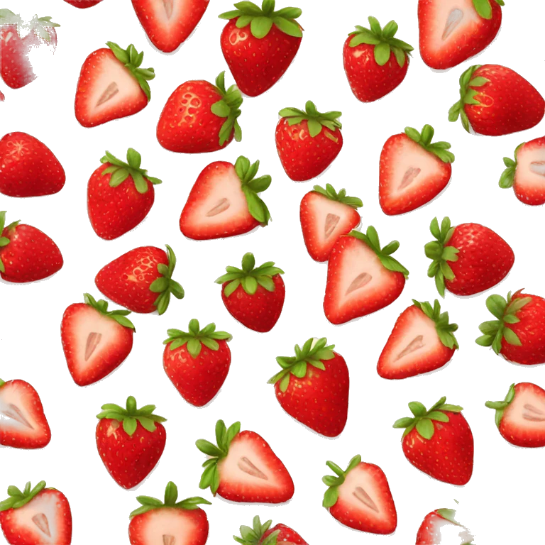 fresas con crema emoji