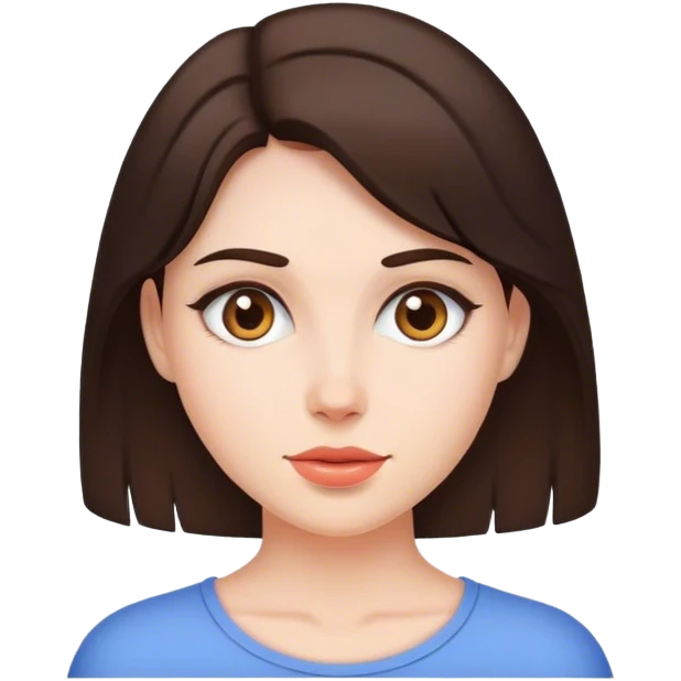 Brunette emoji