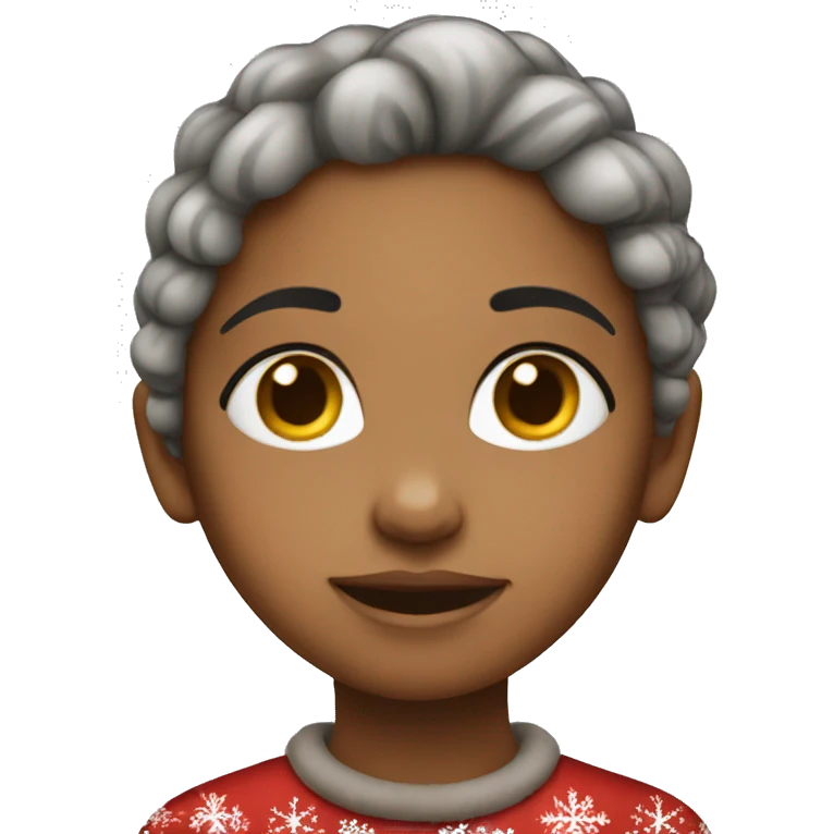 cute girl christmas emojis  emoji